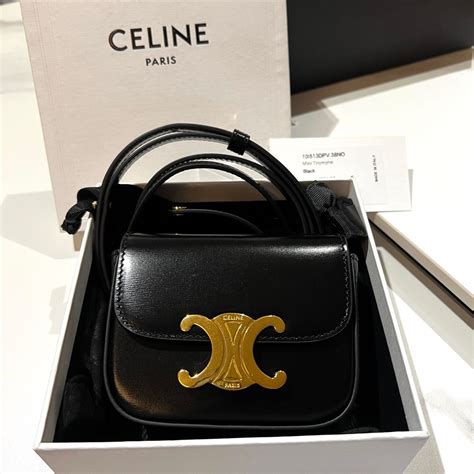 shiny calfskin mini claude